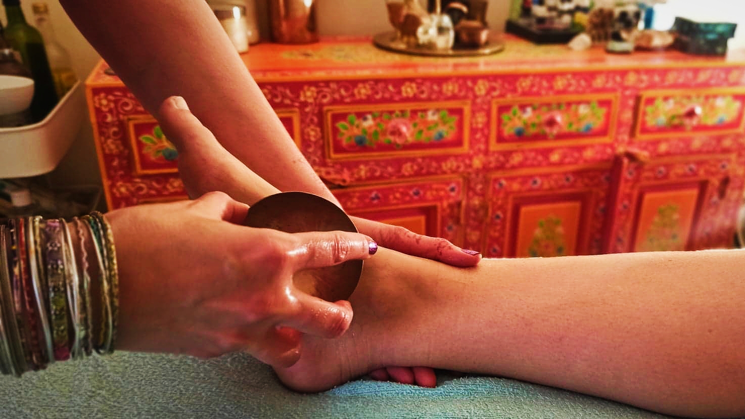Massage soin au Bol Kansu